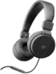 Cellularline CHROMA Wired Headphones with Mic Grey