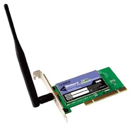 Linksys WMP54GS EU Is a Wireless G PCI Adapter �802.11g 54Mbps New
