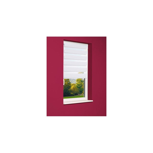 Obi Selva White Roller Duo Blind 80 by 180 Cm New