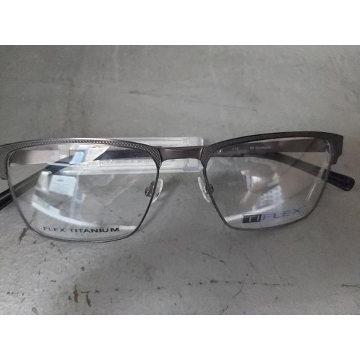 Ti Flex Designer Eyewear Optical Frame Model FT 3713 015 MT Gunmetal