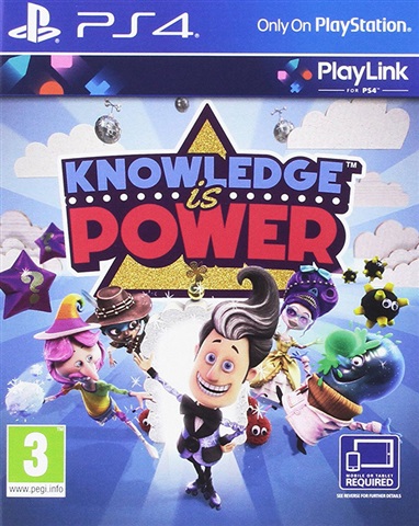 Sony PS4 Knowledge Is Power