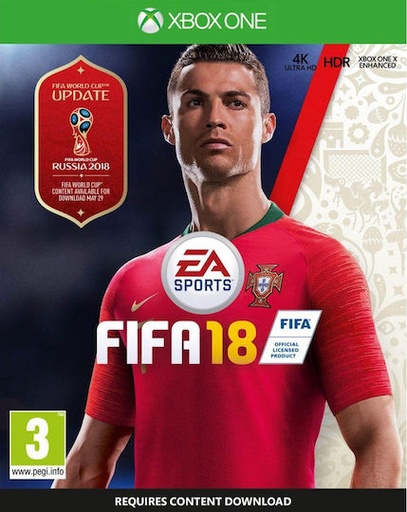 Xbox One Fifa 18 (opened)