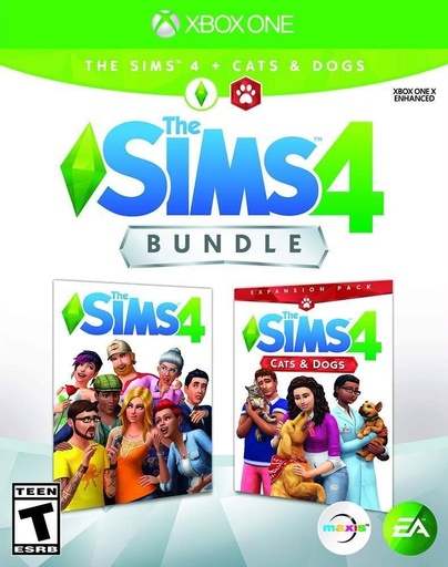 Xbox One the Sims 4 Cats and Dogs Bundle