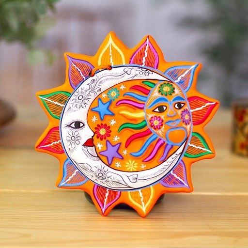 Articiones Handmade Art Wall Changing Decor Moon and Sun