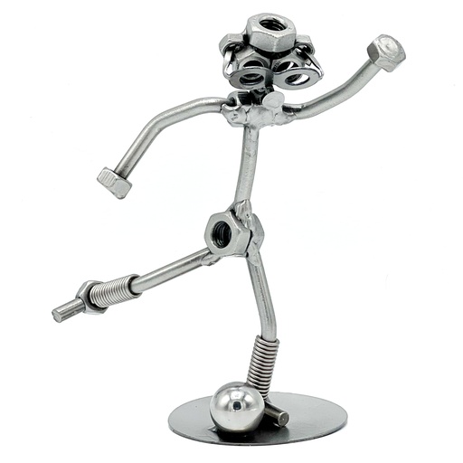 Articiones Handmade Fooball 1V1 from Nails Screws and Bolts