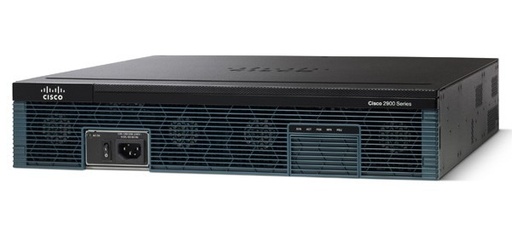 Cisco 2921 Integrated Services Router Wired Router Used A Ethernet 512MB Memory 6 128MB Flash Memory