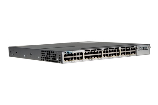 Cisco Catalyst 3750X 48PF L 48 Port Switch Rack Without Power Cable Used A