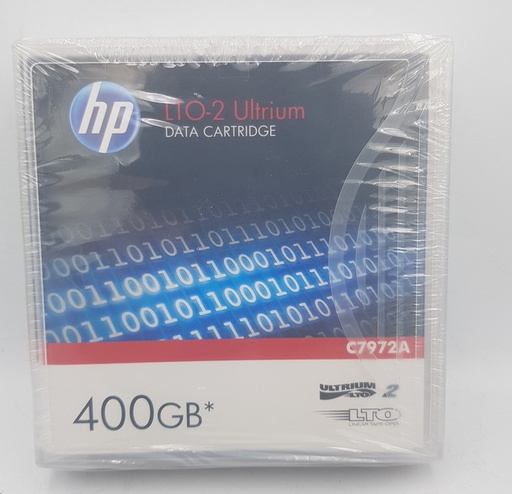 HP LTO 2 Ultrium 400GB RW Data Tape Cartridge C7972A