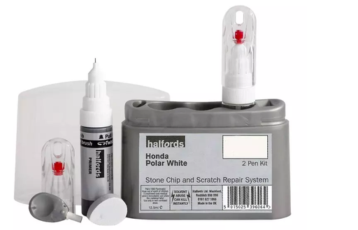 Halfords Scratch Chip Repair for Honda Polar White 396069