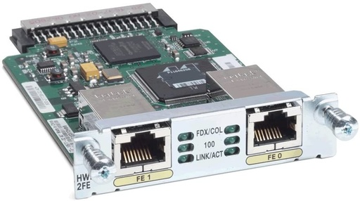 Cisco VWIC2 2MFT T1E1 2 PORT 2ND Gen Multiflex Trunk Voicewan Int. Card Used A