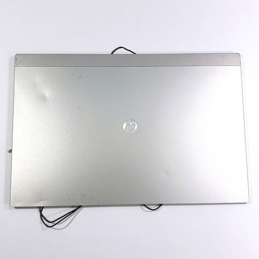 HP EliteBook 2570p LCD Back Cover Top Lid 685415 001 685507 001 with Webcam HingesLcd Flex and Wifi Cable Assembly Used A