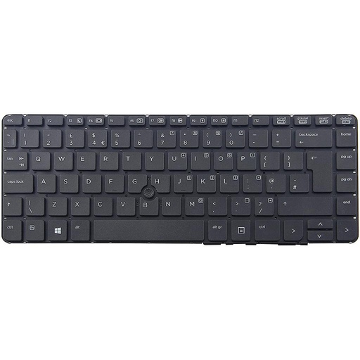 HP ProBook 640 G1 645 G1 Keyboard UK Layout Black Color Replacement Keyboard for HP PN 736653 031 738688 031 V139426BK1 Used