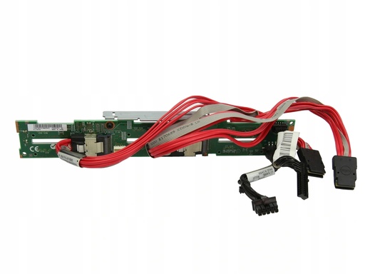 IBM Avaya Lenovo BACKPLANE 6 BAY SATA HARD DRIVE 2 SAS CONNECTIONS BACKPLANE 43V7071 with Cabels Used