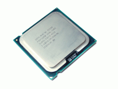 Intel Pentium E5300 SLB9U Dual Core 6Ghz2MB800FSB SocketSocket LGA775 CPU Used A
