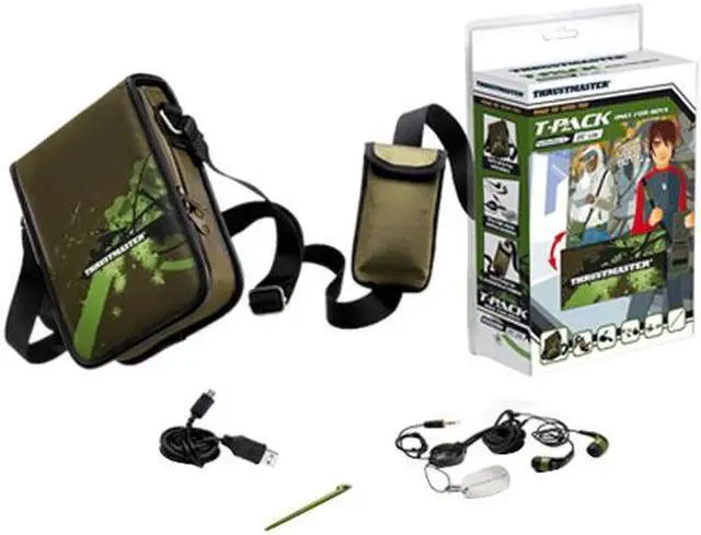 Bag Wallet Purse DS Lite Nintendo Thrustmaster Pack Classic New Usb