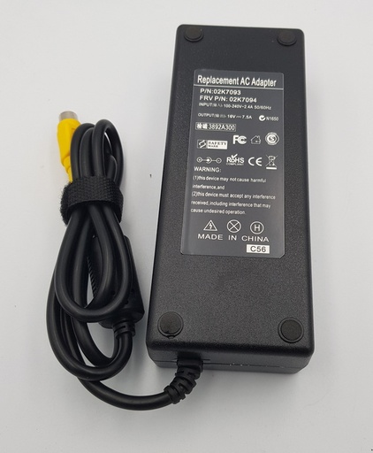 Ibm Lenovo 02K7093 Replacement Power Supply New 120W