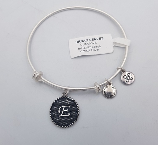 Urban Leaves LETTER E Bangle ULIN005VS Hand Bracelet Brass