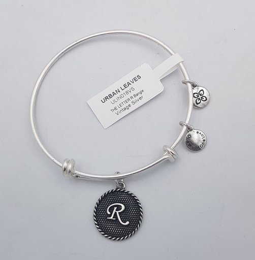 Urban Leaves LETTER R Bangle ULIN018VS Hand Bracelet Brass