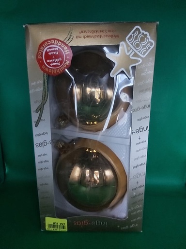 Inge Glas Bronze Christmas Ball