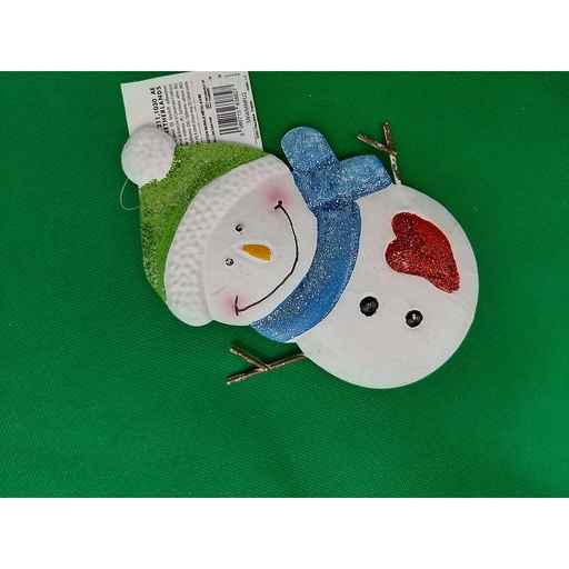 Metal Snowman Christmas Deco