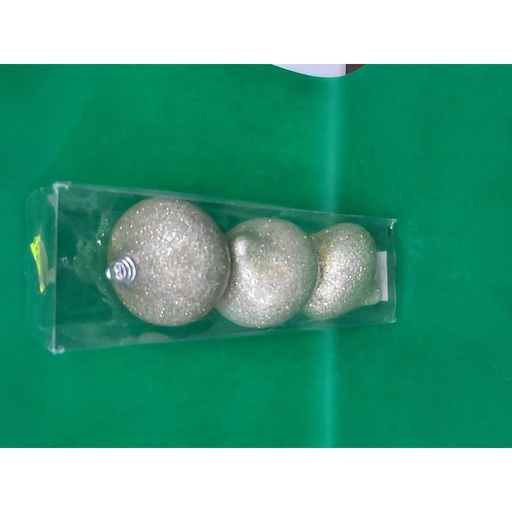 Noel Galvas Glitter Christmas Balls